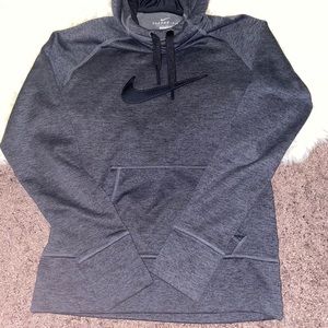 Gray Nike sweatshirt